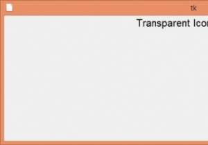 Removing the TK icon on a Tkinter window