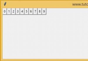 How to generate Tkinter Buttons dynamically?