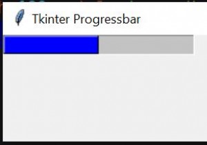 Progressbar widget in Python Tkinter