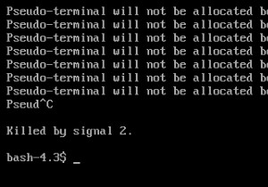 Fix: Pseudo-terminal will not be allocated because stdin is not a terminal