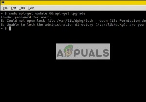 Fix: Could not open lock file /var/lib/dpkg/lock