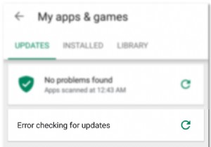 How to Fix ‘Error Checking for Updates’ Error on Google Play Store?