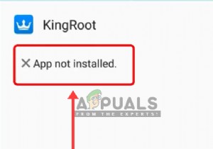 Fix: Android App not Installed