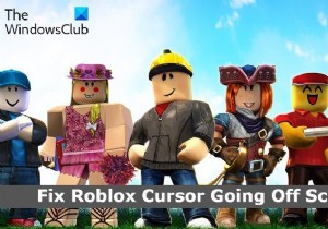 Fix Roblox cursor going off screen on Windows PC