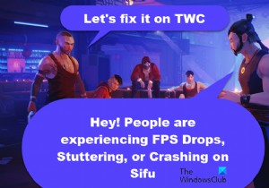 Sifu FPS Drops, Stuttering, Freezing or Crashing on PC