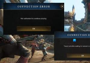 Fix New World Connection Errors on Windows 11/10