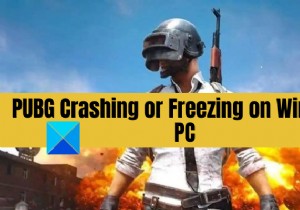 PUBG Crashing or Freezing on Windows PC