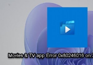 Error 0x80246016 installing or updating Movies & TV app on Xbox or PC