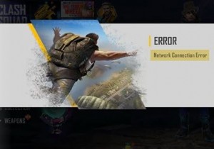 Fix Free Fire Network Connection error the right way