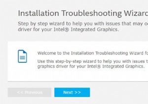 Troubleshoot Intel Graphics Drivers problems on Windows 11/10