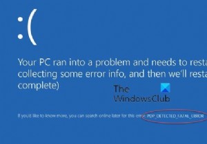 Fix PNP DETECTED FATAL ERROR on Windows 11/10