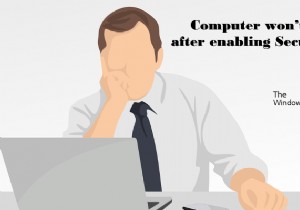 Windows computer won’t boot after enabling Secure Boot