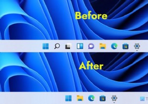 How to remove Search, Task View, Chat or Widgets icons from Windows 11 Taskbar