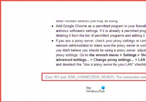 Fix ERR_CONNECTION_RESET error on Chrome browser