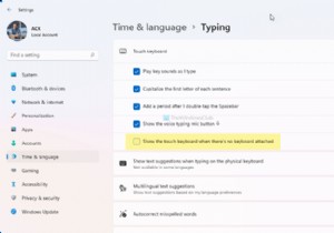 Show Touch keyboard automatically when no keyboard is attached in Windows 11/10