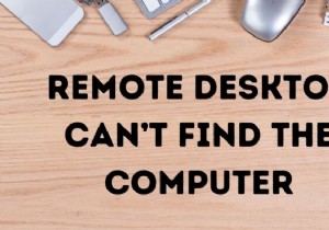Fix Remote Desktop can’t find the computer error in Windows 11/10