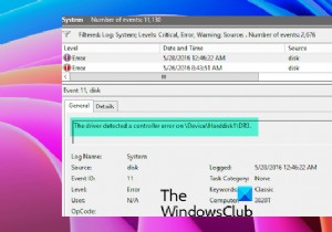 Fix The driver detected a controller error on Windows 11/10