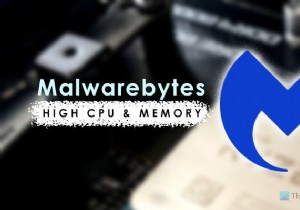 Fix Malwarebytes high CPU and Memory usage on Windows 11/10