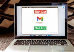 How to sign out of email account in Mail app in Windows 11