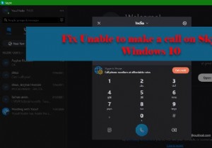 Cannot make a call on Skype on Windows 11/10