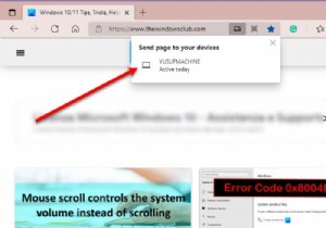 How to Sent Tabs to other devices with Microsoft Edge