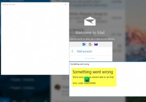 Fix Error 0x80070490 when trying to add an account to Mail app in Windows 11/10