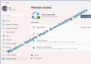 Windows Update stuck downloading updates in Windows 11/10