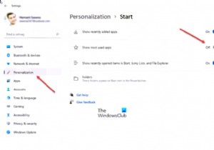 Remove Most Used apps from the Start Menu in Windows 11/10