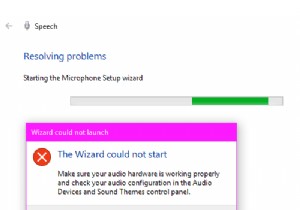 The Wizard could not start microphone in Windows 10