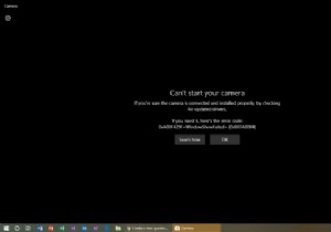 Windows can’t start your Camera, Error 0xA00F429F