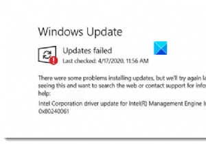 Fix Windows Update error 0x80240061