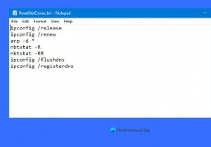 Batch File to Release TCP/IP, Flush DNS, Reset Winsock, Reset Proxy