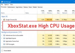 XboxStat.exe High CPU Usage in Windows 11/10