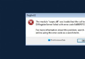 Fix DLLRegisterserver failed with error code 0x80070715 in Windows 10