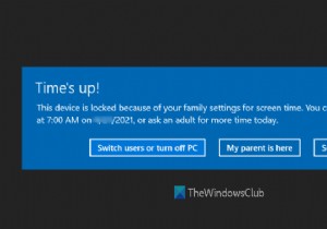 This device is locked because of family settings for screen time