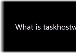 What is taskhostw.exe? Is it a virus?