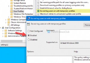 Do not logon users with Temporary Profiles on Windows 10