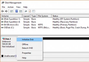 Unknown Not Initialized, Can’t initialize disk in Windows 11/10