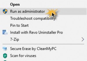 Run as administrator option not working or missing in Windows 11/10