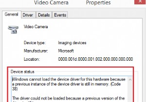Windows cannot load the Device Driver for this hardware, Code 38
