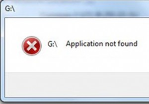 Application not found error in Windows 11/10