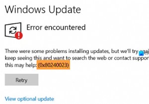 Fix Windows Update Error 0x80240023 on Windows 11/10