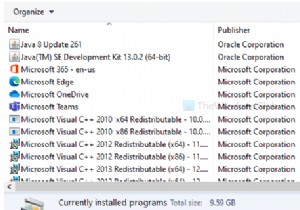 How to find the Installation date for apps and programs on Windows 10