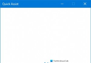 Quick Assist not working; Stuck on Loading or Connecting on Windows 11/10