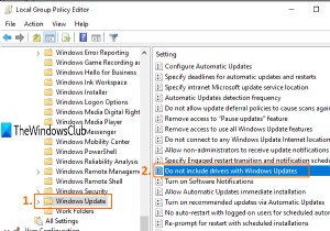 Block Driver Updates via Windows Quality Update using Registry or Group Policy Editor