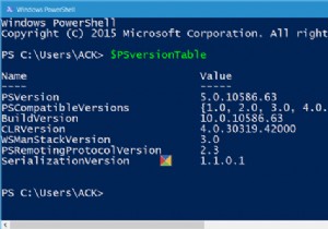 How to check PowerShell version in Windows 11/10