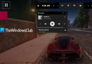 How to use Spotify in PC Games via Xbox Game Bar in Windows zpc