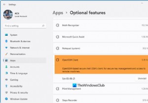 Install and configure OpenSSH client and server on Windows 11/10
