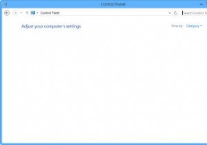 Control Panel or System Restore window blank in Windows 11/10