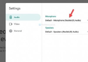 Google Meet microphone not working on Windows PC